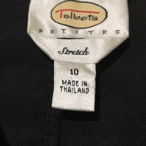 Beautiful Talbots Black Velvet Blazer - Picture 3 of 3